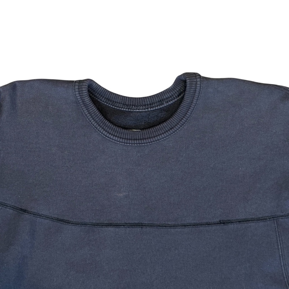Tracksmith Trackhouse Crew Neck Sweatshirt Black/Dark Grey Women’s XS $120 - Picture 11 of 11